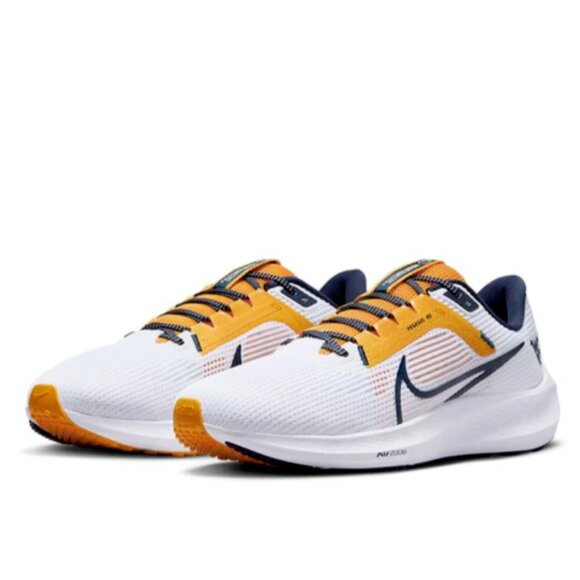 NIKE AIR PEGASUS 40 WEST VIRGINIA MEN\'S Size 12 WHITE/YELLOW NEW main image 8